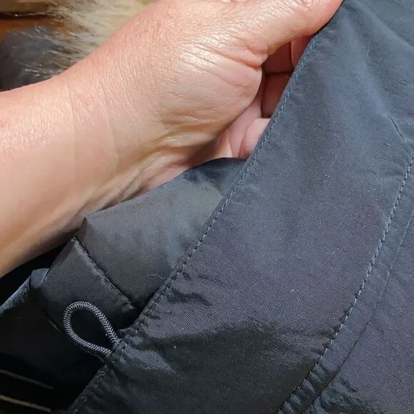 Timberland Fur Trim Quilted Button Pocketed Zip Parka Jacket outerwear urban - Picture 13 of 13